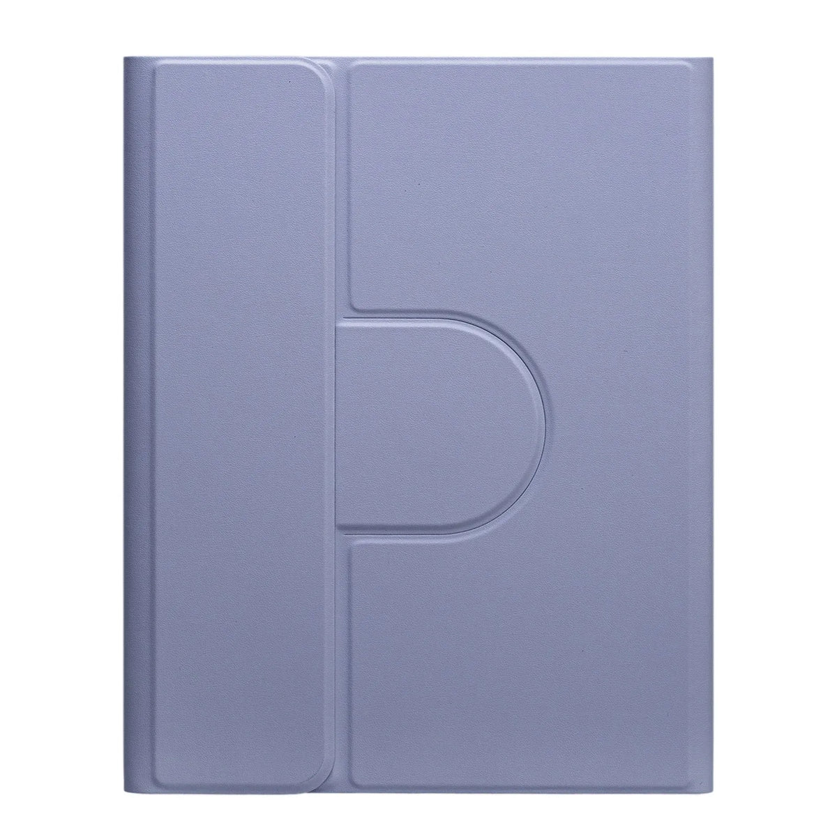 Acrylic rotating protective sleeve with pen slot for iPad keyboard case in black