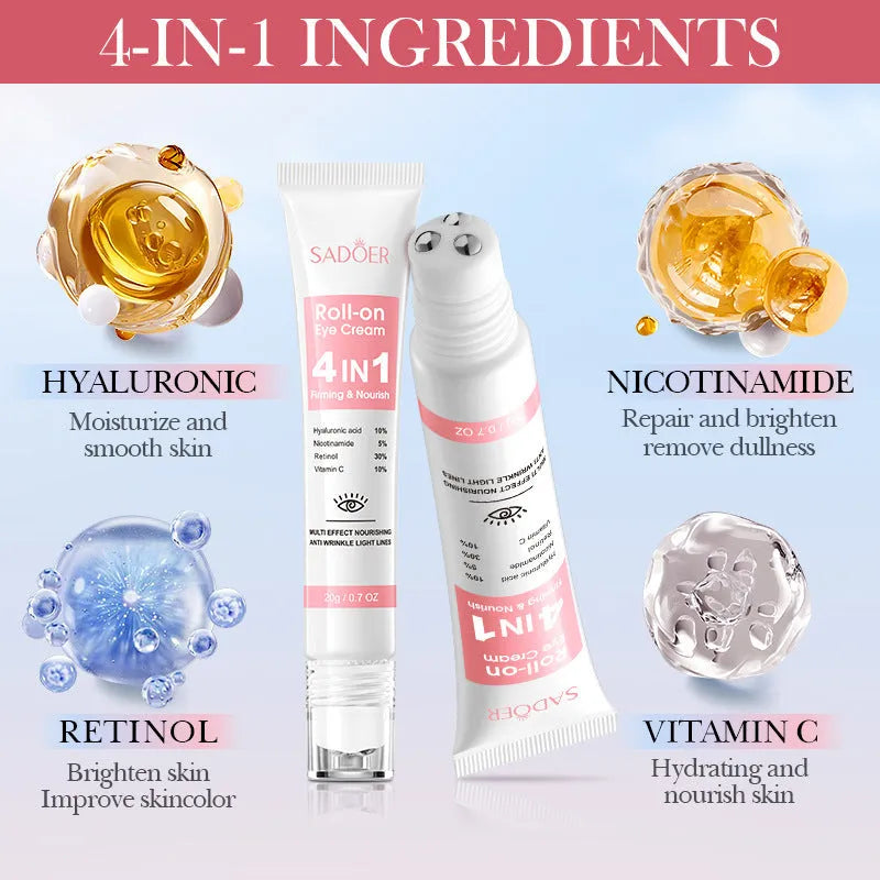 Four-in-one multi-effect firming nourishing eye cream 20g container