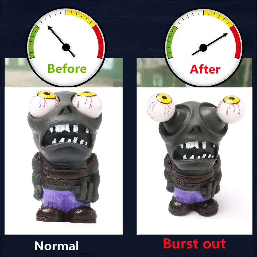 Turbo car decompress ornament doll kit with pressure valve, copper tube, and clips on a white background.