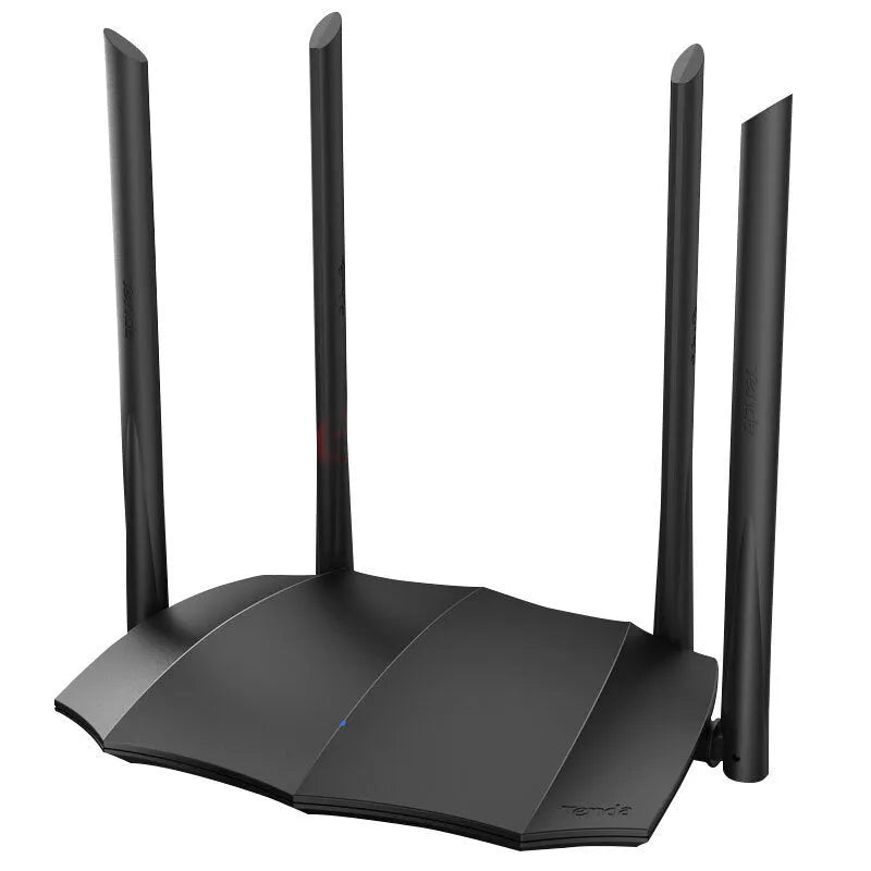 AC8 dual-band wireless gigabit router with compact design measuring 365×286×70mm
