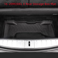 Rubber and TPE floor mats designed for Tesla Model 3, Model Y, Model X, and Model S vehicles