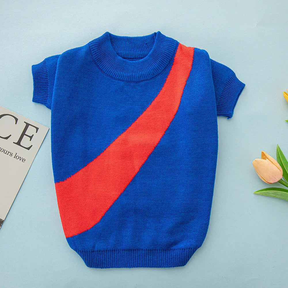 Wool knit dog sweater for small breeds in various colours and sizes
