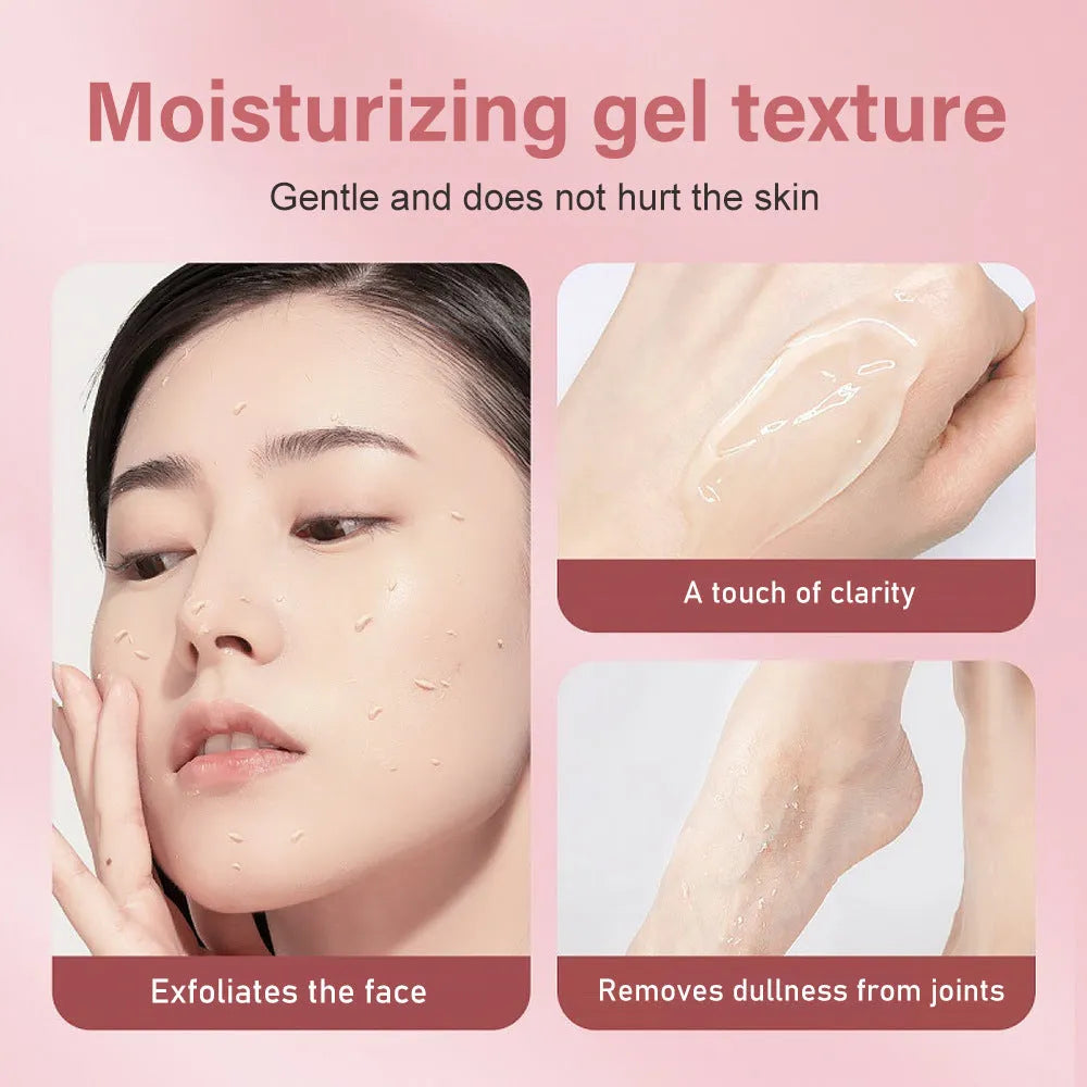 Moisturising facial exfoliating gel in 132g size for universal skincare use