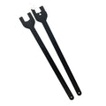 Land Rover 36mm and 40mm alloy steel fan wrench set for automotive repair.