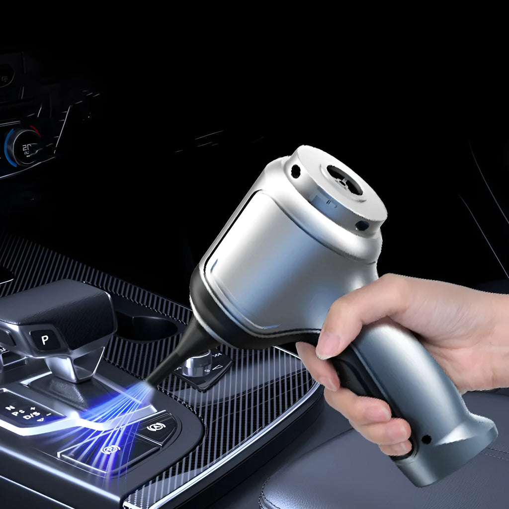 Brushless handheld vacuum cleaner with EVA storage bag for car and home cleaning with 12000Pa suction power