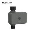 Bluetooth garden hose timer with smartphone app control for remote watering scheduling