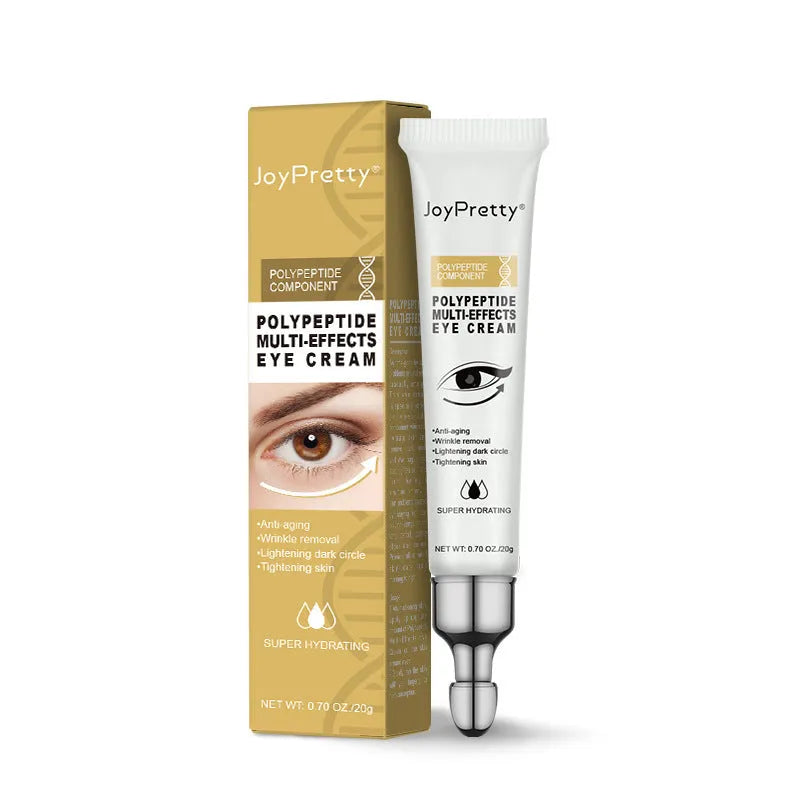 20g tube of peptide eye cream for reducing dark circles and puffiness.