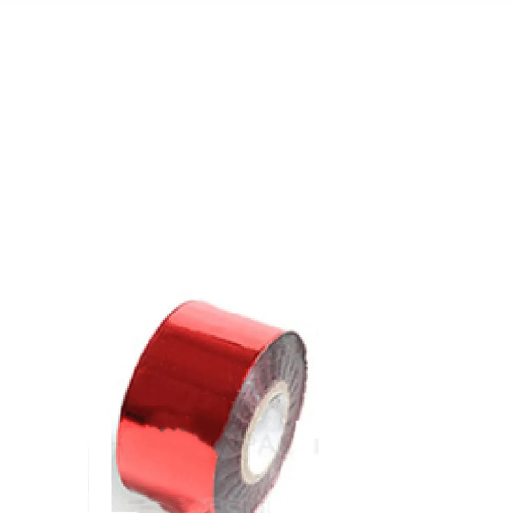 Roll of electrochemical aluminium hot stamping foil for leather and plastic branding applications