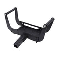 Black external square mouth portable quick plug self-rescue winch bracket for vehicle recovery