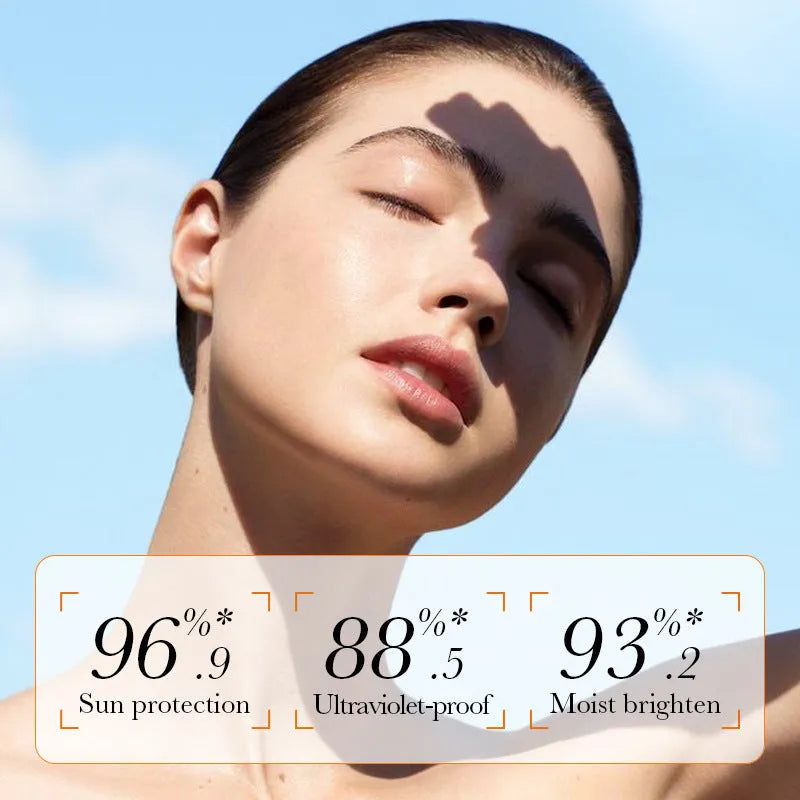 50g double tube multi-effect sunscreen with universal skin compatibility