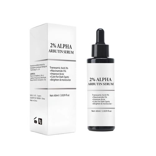 60ml Alpha-arbutin Care Solution bottle for facial moisturising and hydration