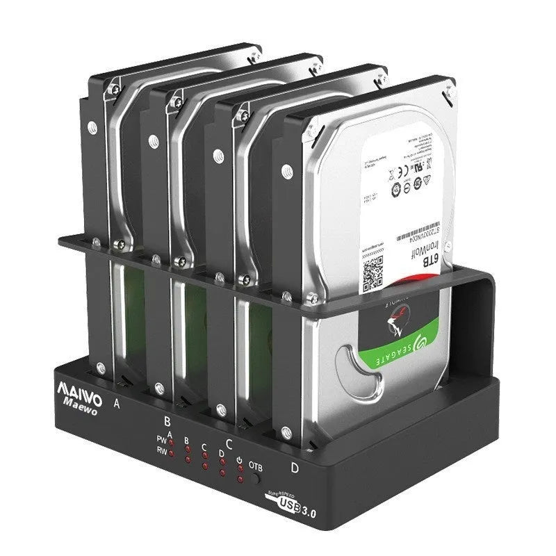 K305BU3S four-bay 2.5-inch SATA hard disk enclosure docking station with USB 3.0 connection