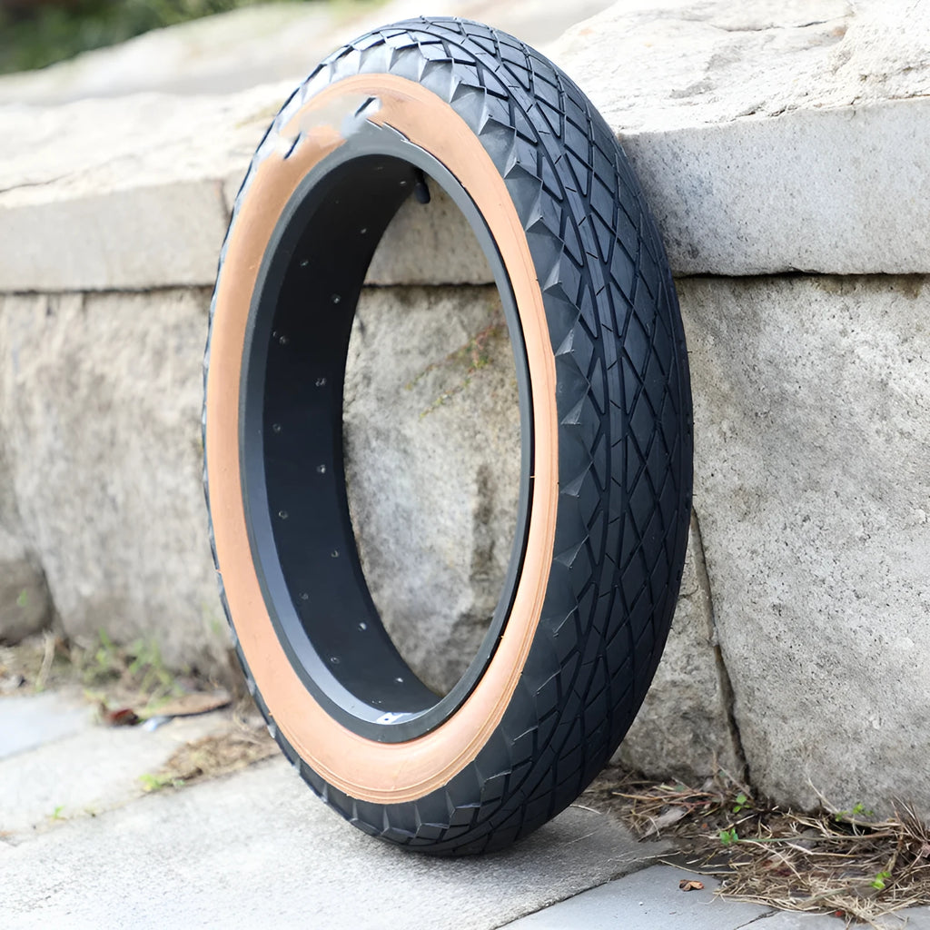 20x4.0 brown rubber tyre for electric beach car and snowmobile replacement