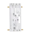 Black auxiliary guitar chord maker device with automatic gear for novice second chord practice.