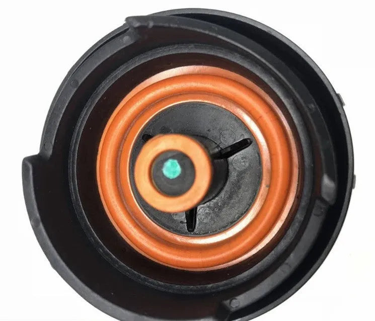 Black automotive exhaust valve component for BMW 3 Series and 5 Series vehicles