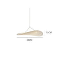 Art silk fabric chandelier ceiling light with multiple diameter size options for bedroom or living room