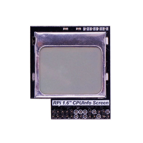 1.6-inch LCD display module for Raspberry Pi with a visible backlight switch on the side