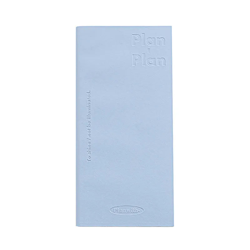 Embossed meter book with simple design showing 80 pages of 100g white cow paper