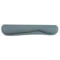 Memory foam wrist rest pad in black or grey, 460x85x25mm and 430x85x25mm, non-slip base for keyboard and mouse
