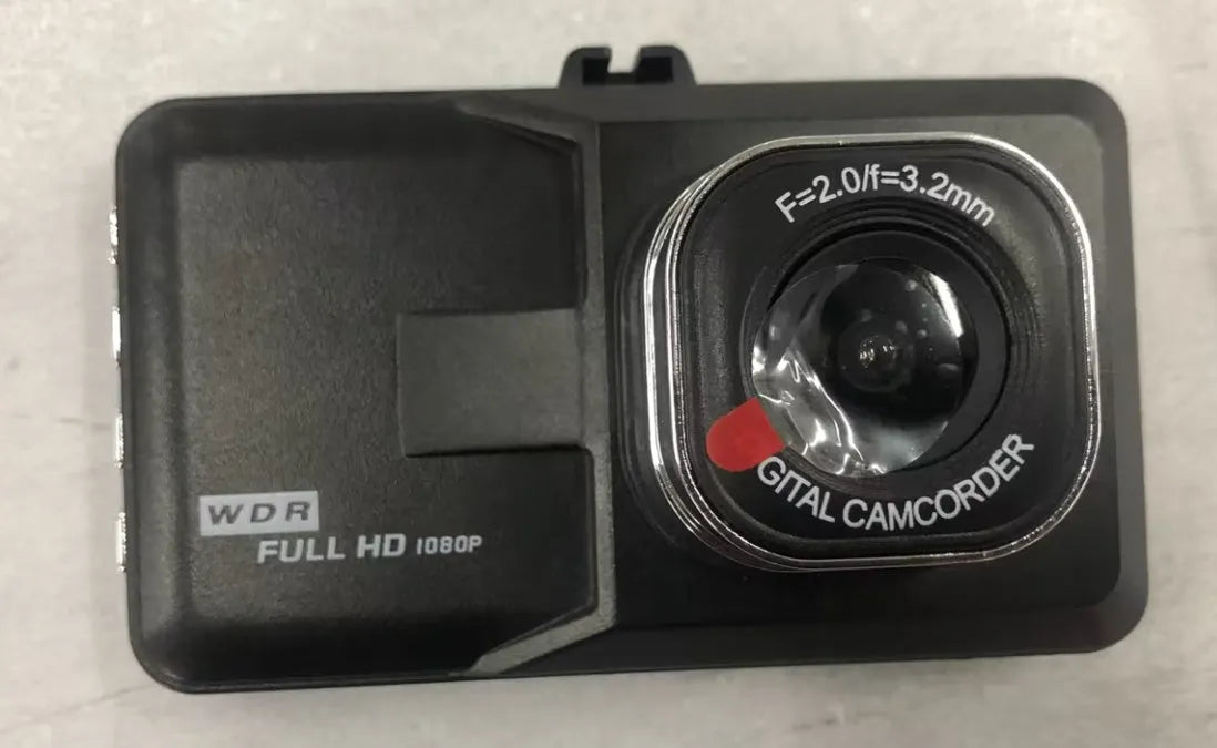 140° mini driving recorder, 12MP, 90x55x40mm, 220g, TF card up to 32G, USB AV HDMI, car charger powered