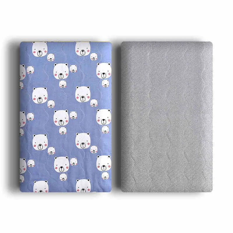 Double-sided cotton velvet pet blanket showing dinosaur and cartoon bear print options in various sizes.