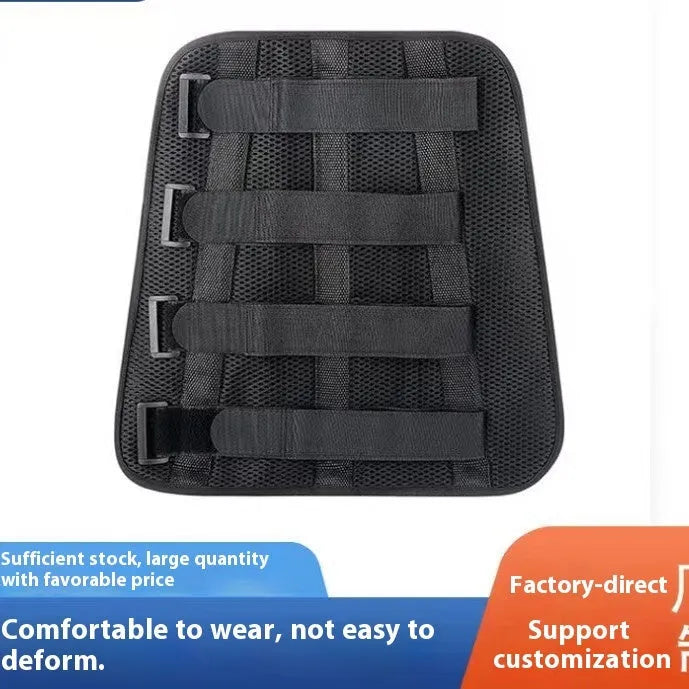 Black medical wrist joint fixing brace for sprain and dislocation support made from SBR cloth