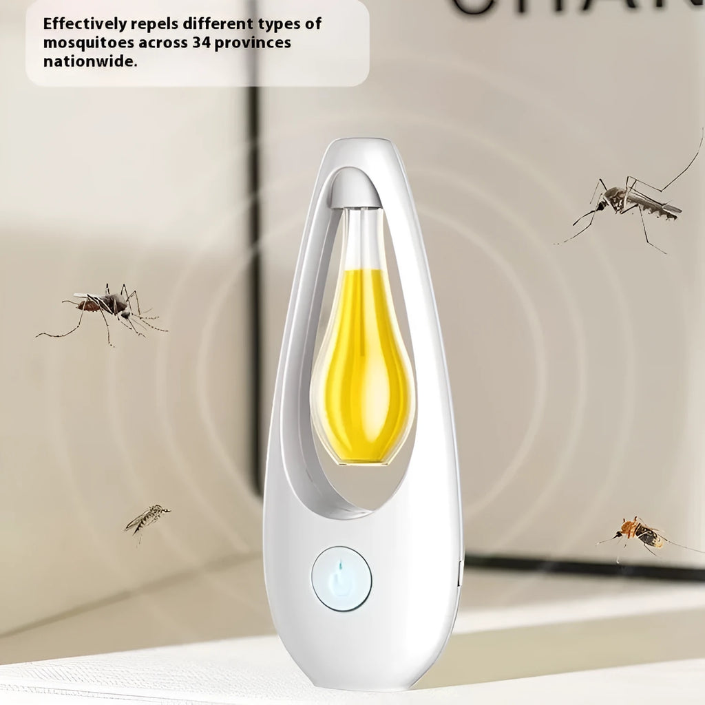Ultrasonic aroma diffuser with mosquito repellent function in six scent options