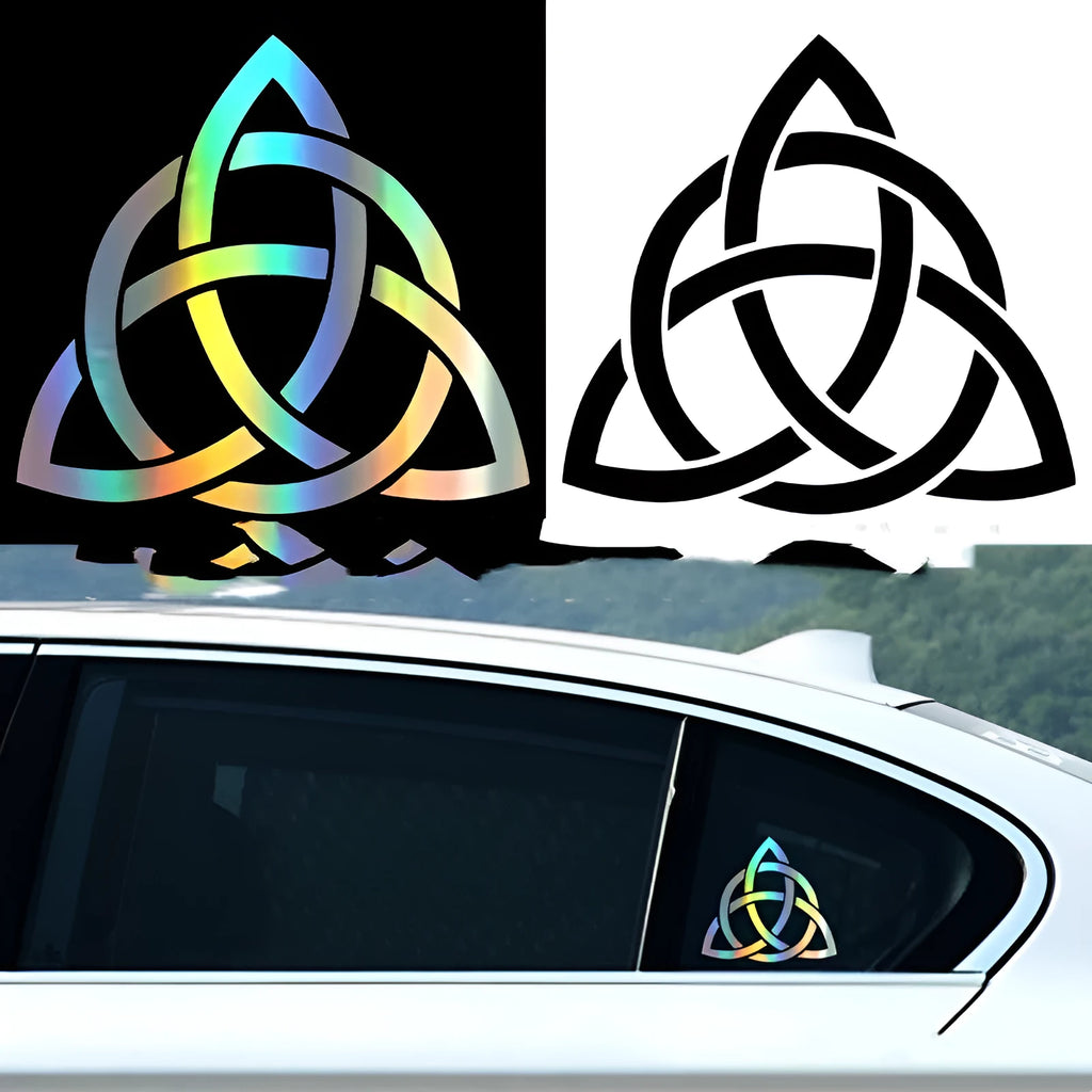 Black, white, and laser finish car body stickers for sunscreen and waterproof vehicle personalisation.