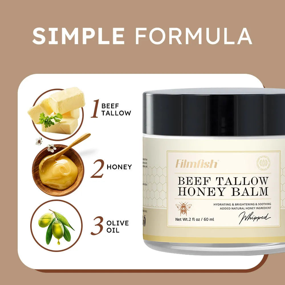 60ml honey moisturising body cream with rejuvenating properties