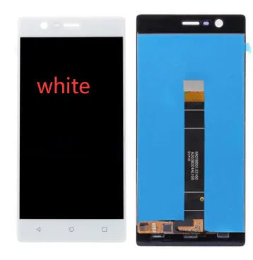 Nokia 3 screen assembly black with frame for TA-1032 TA-1038