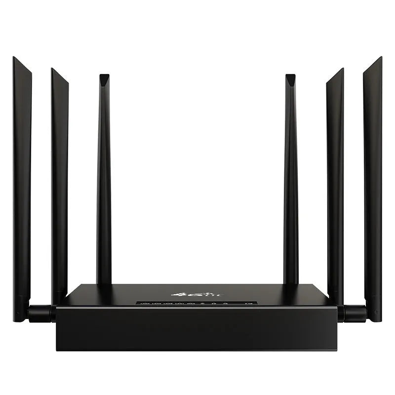 Industrial iron box 4G router with dual antennas and compact 29.5cm design