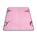 Car pet mat rear seat protector for dogs with water resistant cloth material