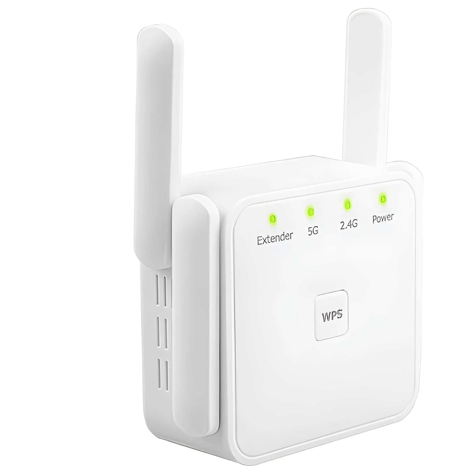 White British Standard 1200Mbps dual band WiFi signal repeater with lightning protection