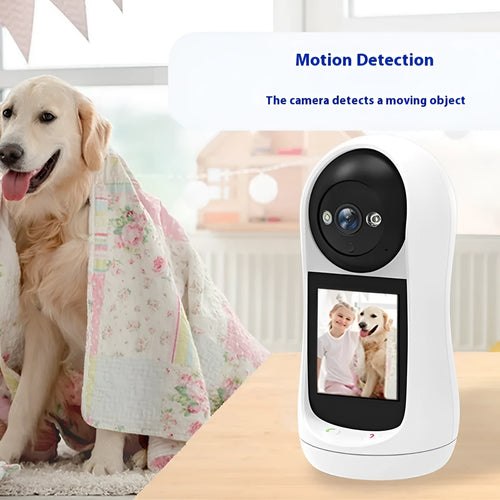 Bidirectional video call camera 1-inch ball machine indoor HD monitor with 2MP pixel option