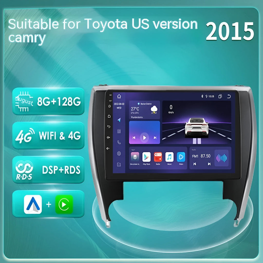 10-inch car stereo MP5 navigation unit for 2015 Toyota Camry dashboard installation