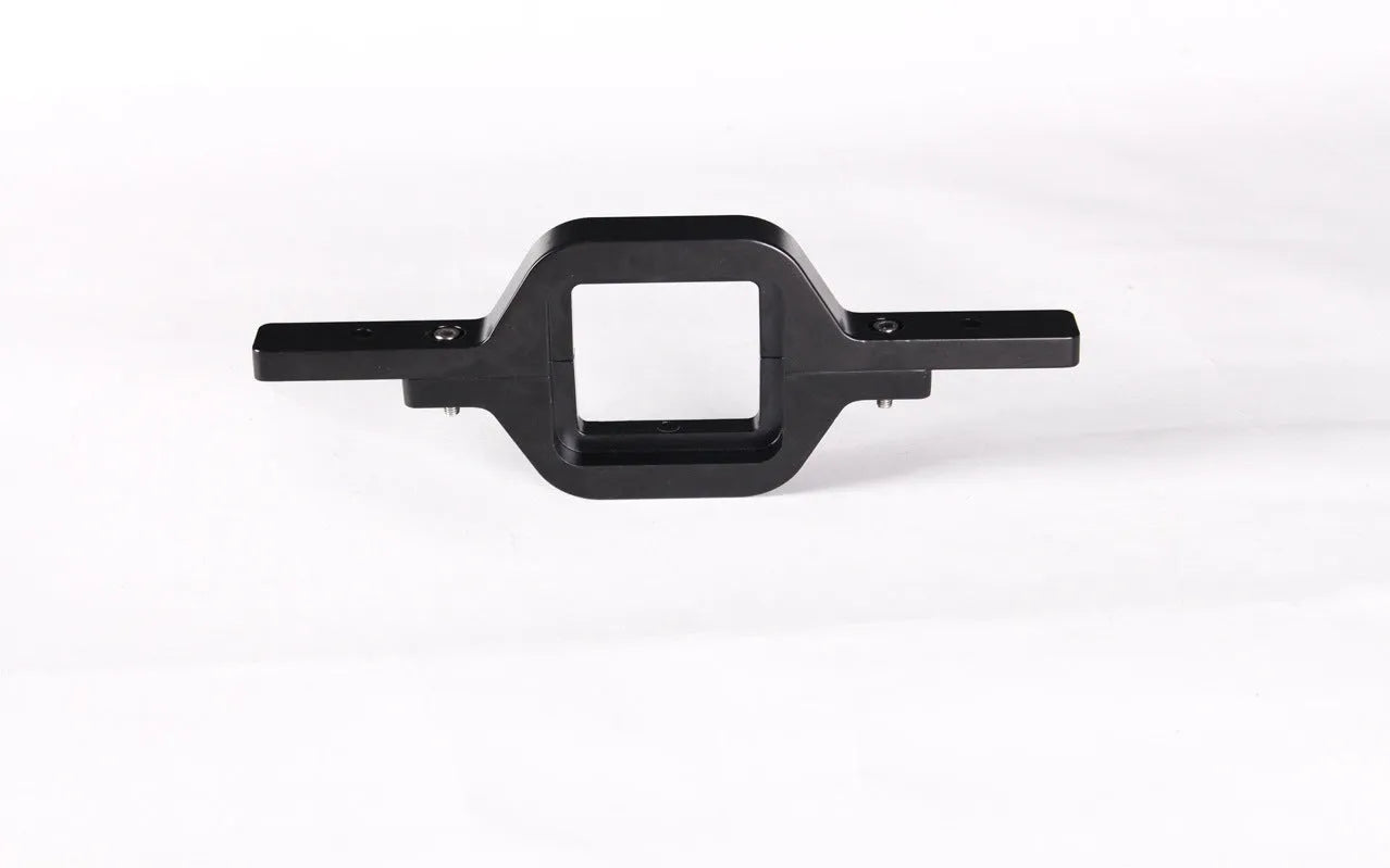 Black off-road vehicle mounting bracket for trailer hook lamp holder