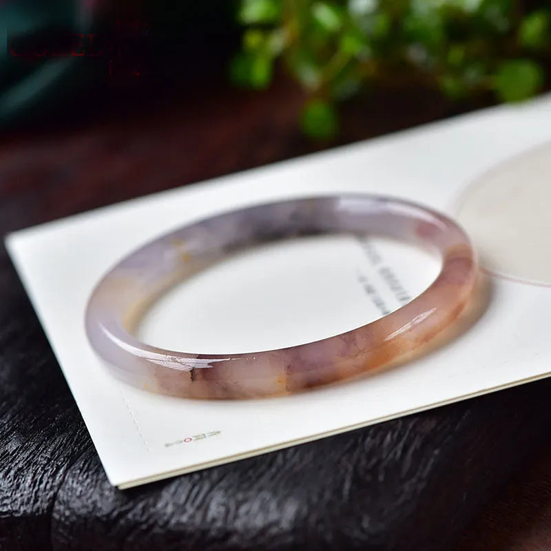 Jade Violet geometric bracelet for women in Flat Bar and Round Bar styles.