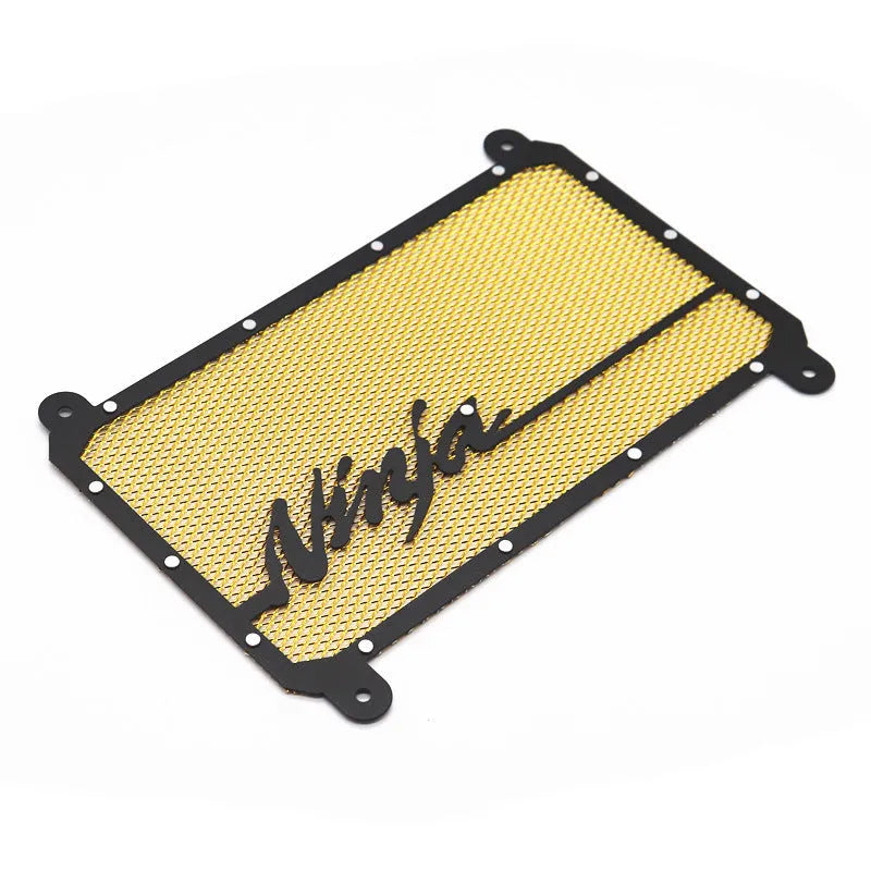 Kawasaki Z400 Ninja 400 motorcycle water tank protective mesh cover in black