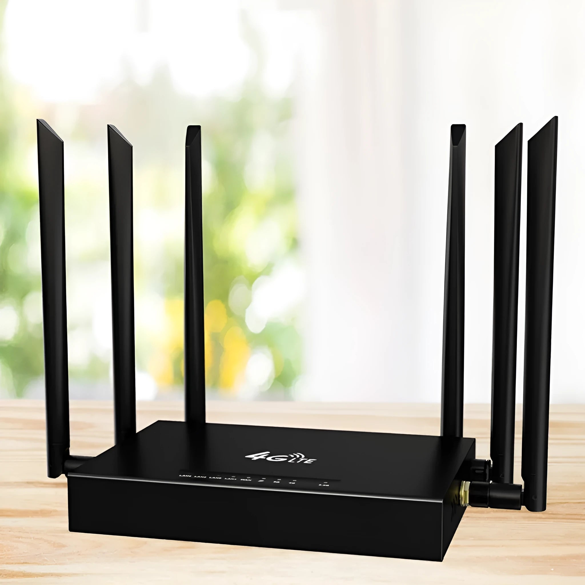 Industrial iron box 4G router with dual antennas and compact 29.5cm design