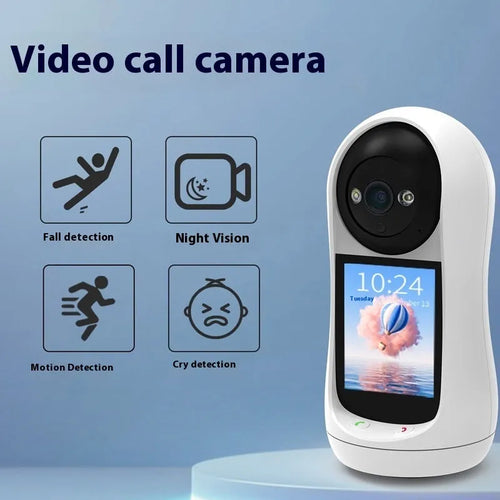Bidirectional video call camera 1-inch ball machine indoor HD monitor with 2MP pixel option