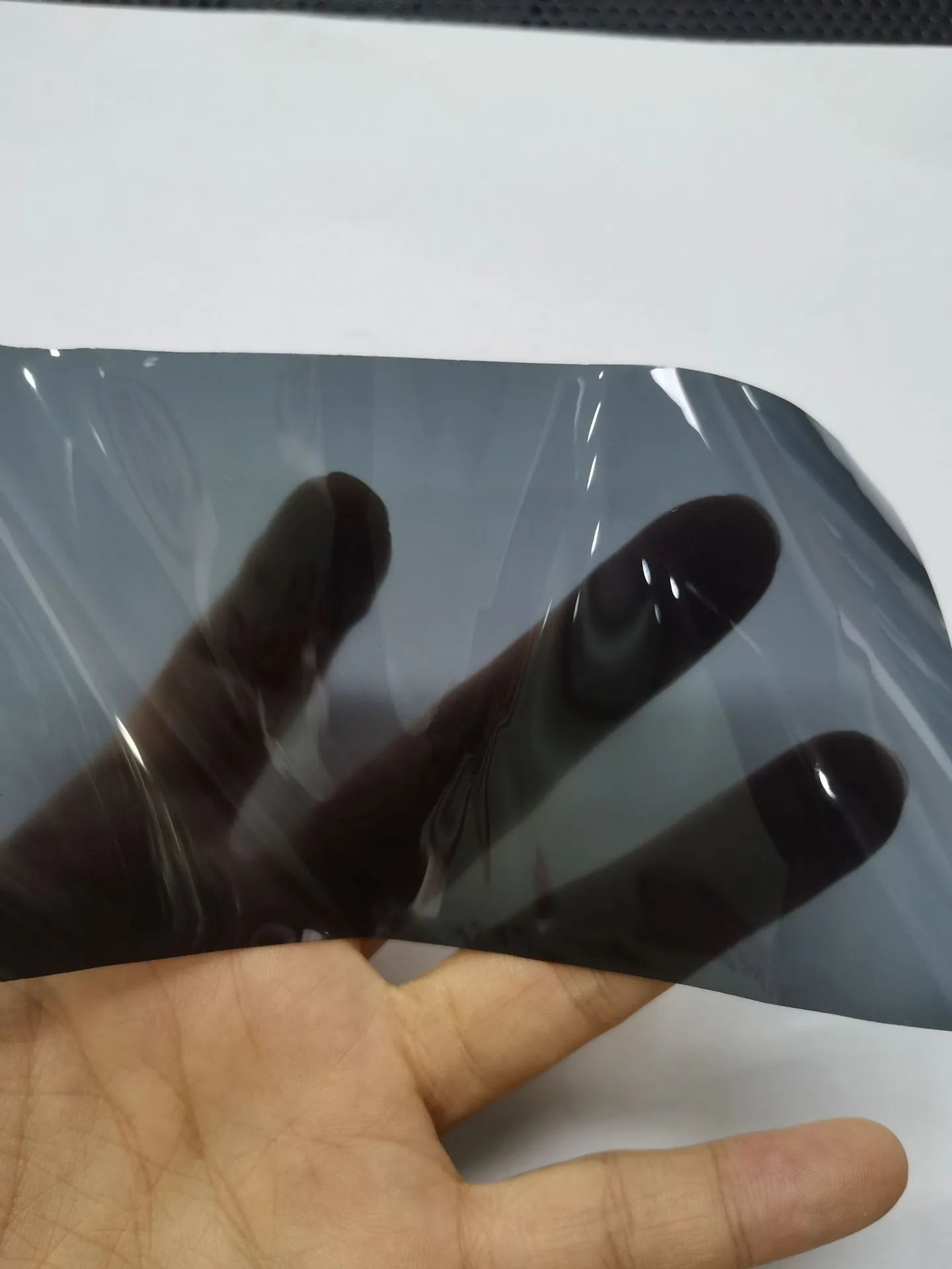 Roll of 30cm wide transparent car lamp protective film for large LED headlights