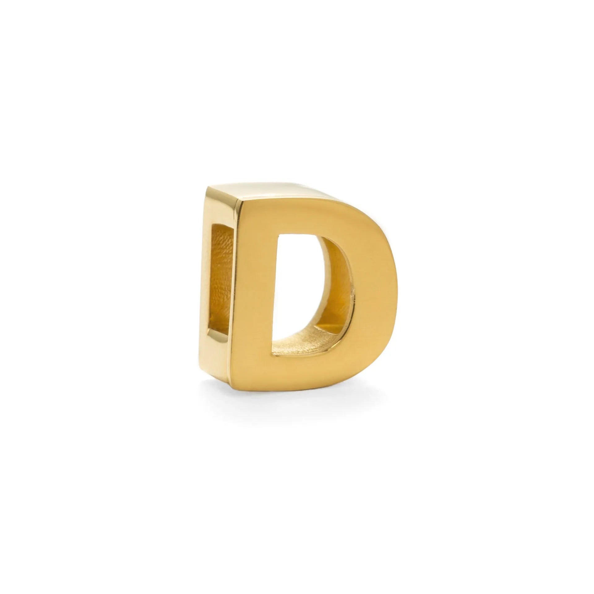 Titanium steel number letter necklace with 40.5cm chain and electroplated gold or silver finish