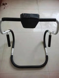 AB Rocket Stretch Fitness Equipment body shaping machine in three colour options: silver, black upgrade, white luxury
