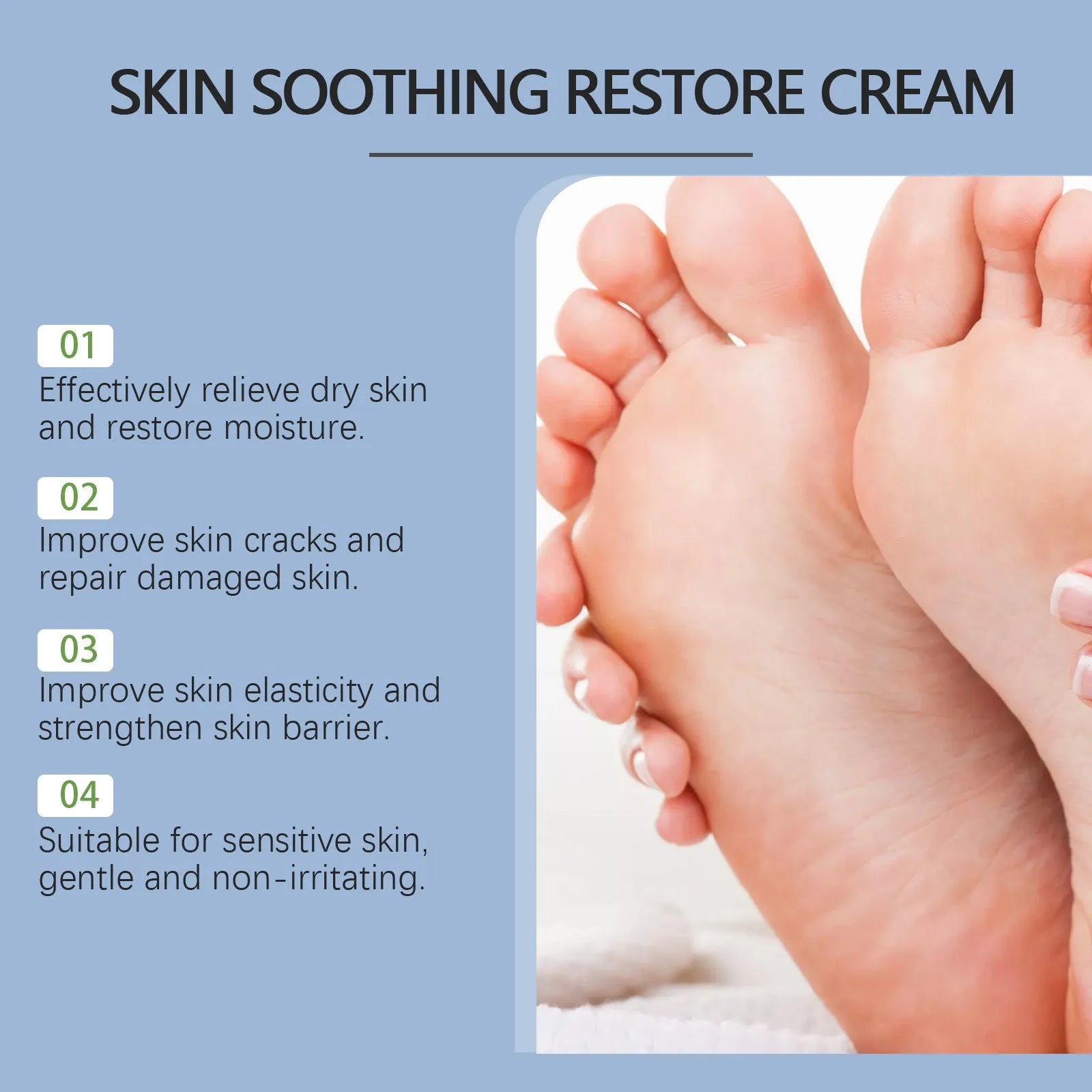 20g tube of body neck cream with botanical ingredients for daily skin care