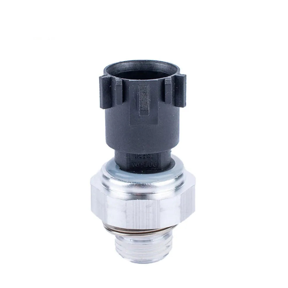 Silver automobile fuel pressure sensor with metal housing