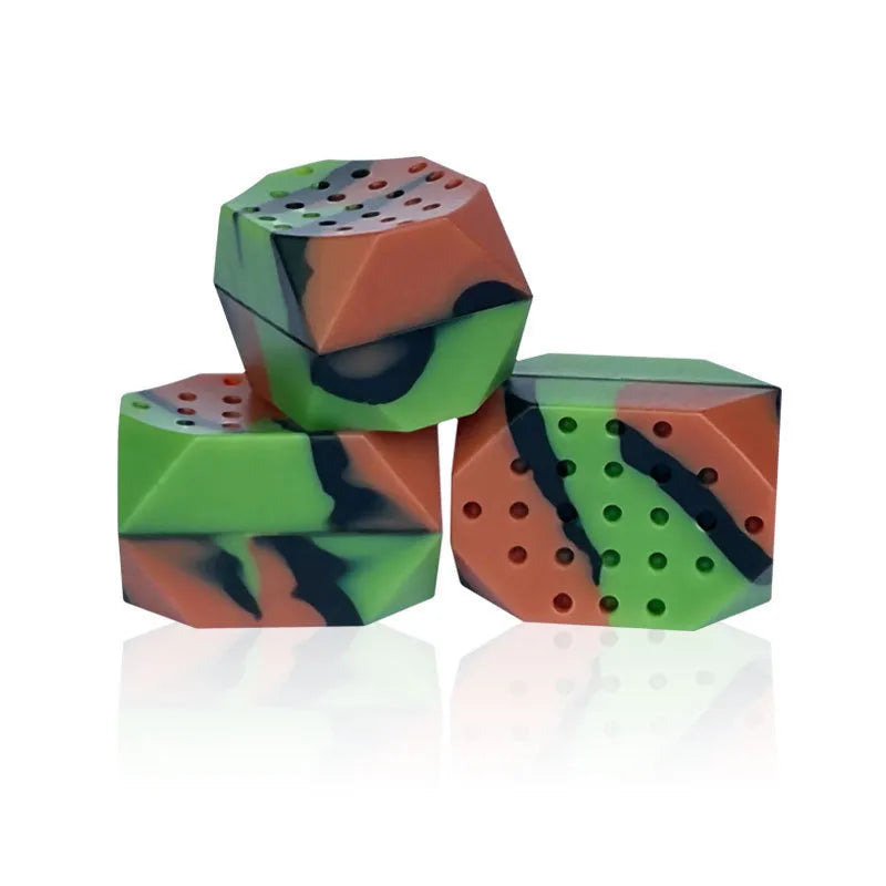 Camouflage patterned silicone facial exercise balls for masseter muscle training and jaw tightening