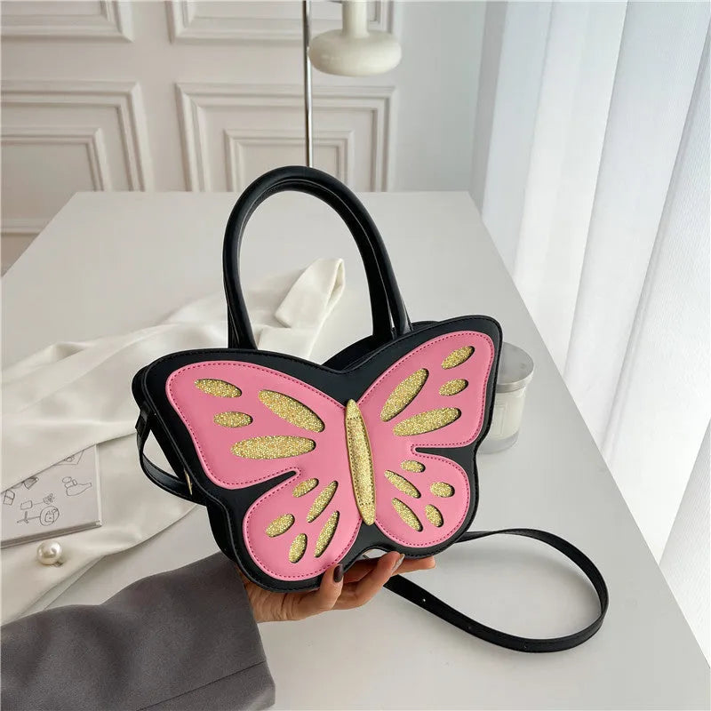 Small square white PU leather crossbody bag with contrast detailing, shown from the front.