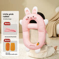 Baby anti-collision pillow and kneepad set in cartoon dinosaur, bee, rabbit, and chicken designs