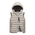 Men's Korean slim fit polyester vest with cotton filling available in multiple colours