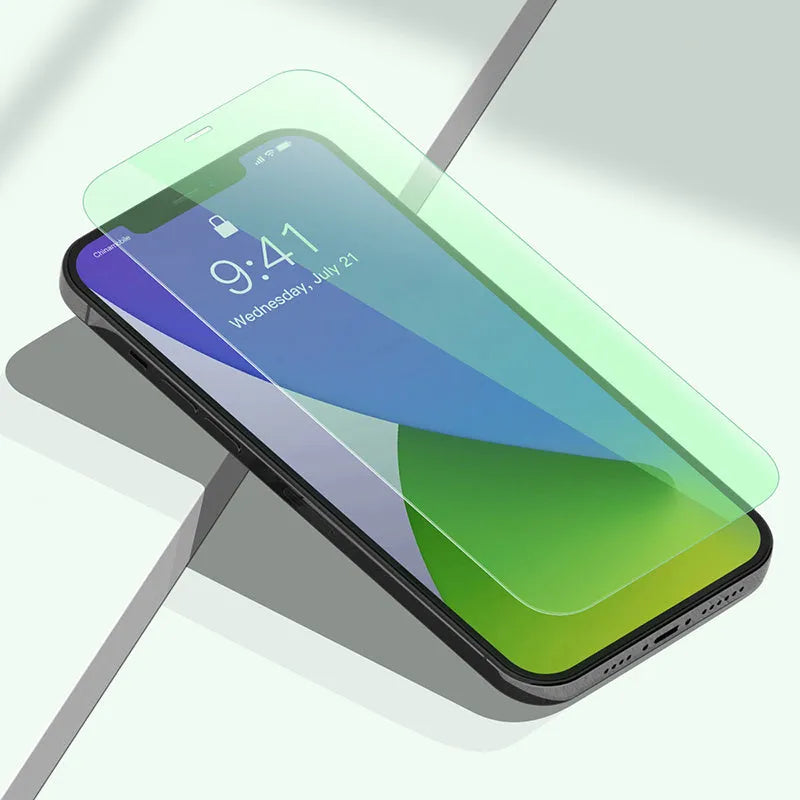 0.15mm full coverage tempered glass film for iPhone 12 series, transparent, pack of 2